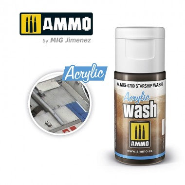 Ammo by MIG Acrylic Wash - A.MIG-0709 Starship Wash