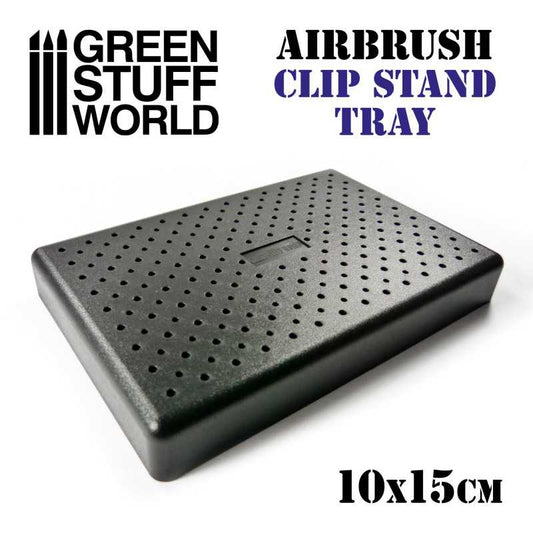 Green Stuff World - Airbrush Clip Stand 10x15cm