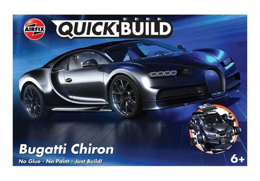 Airfix Quickbuild - Bugatti Chiron Black - Product Image