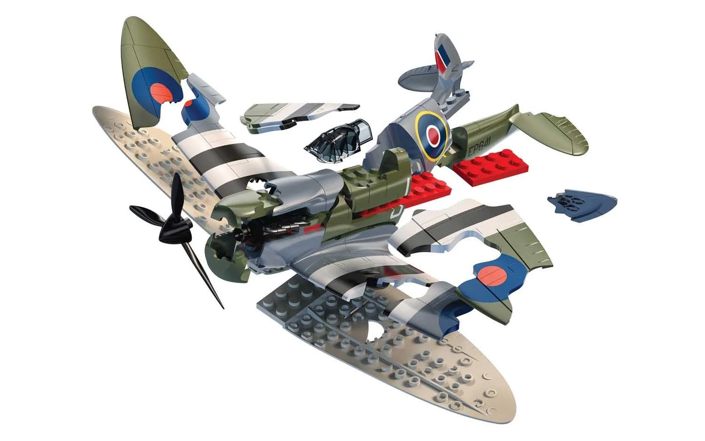 Airfix Quickbuild - D-Day Spitfire - Product Image
