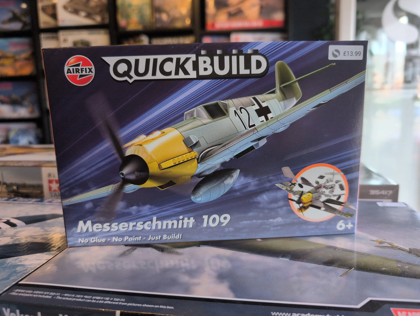 Airfix Quickbuild - Messerschmitt 109 - Product Image
