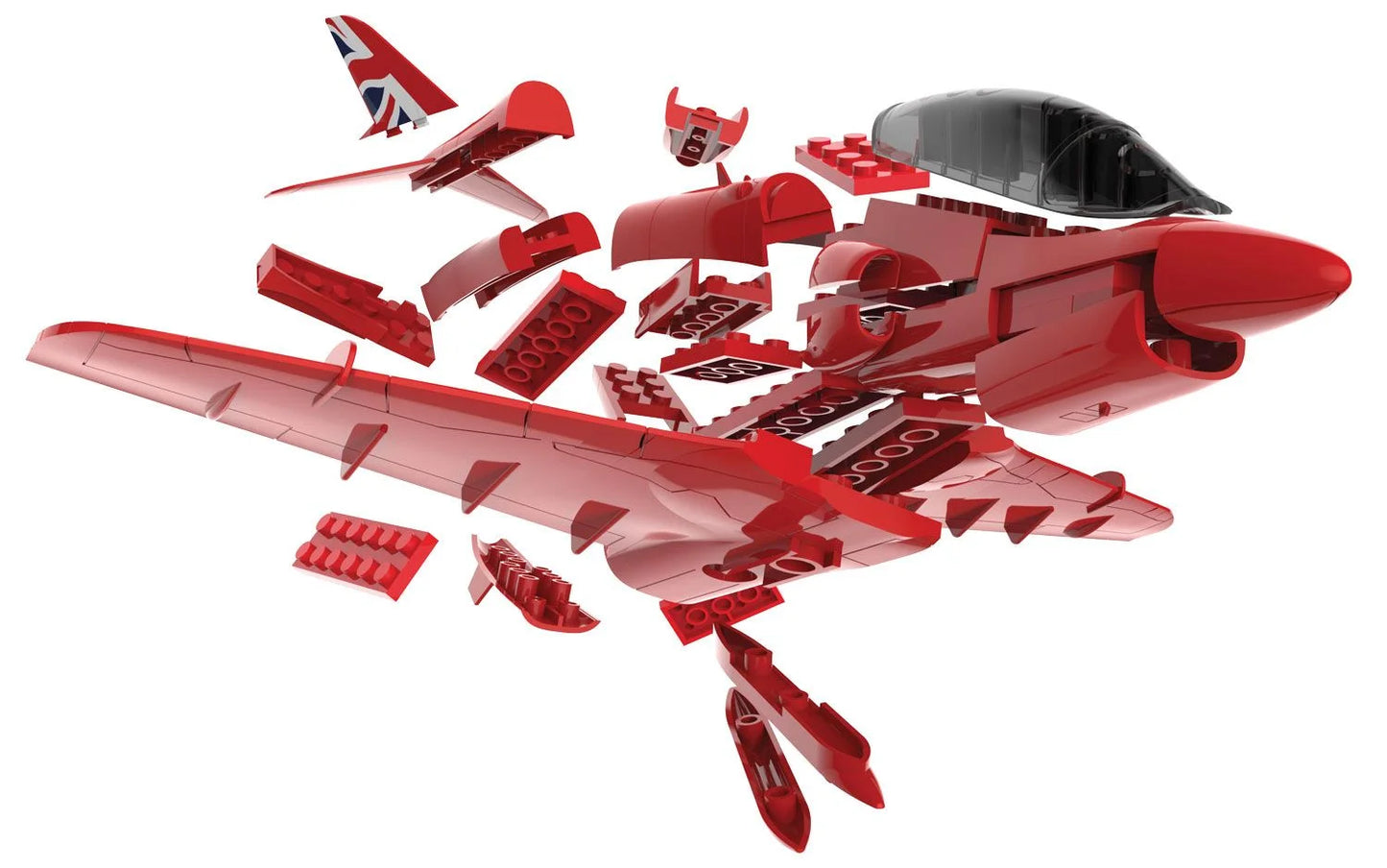Airfix Quickbuild - Red Arrows Hawk - Product Image
