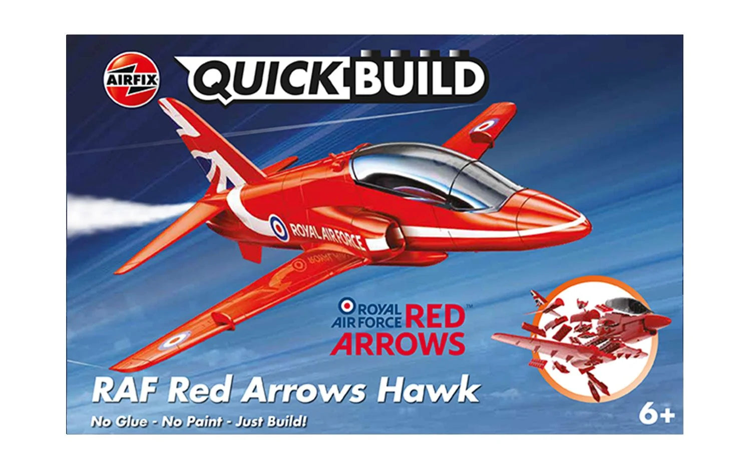 Airfix Quickbuild - Red Arrows Hawk - Product Image