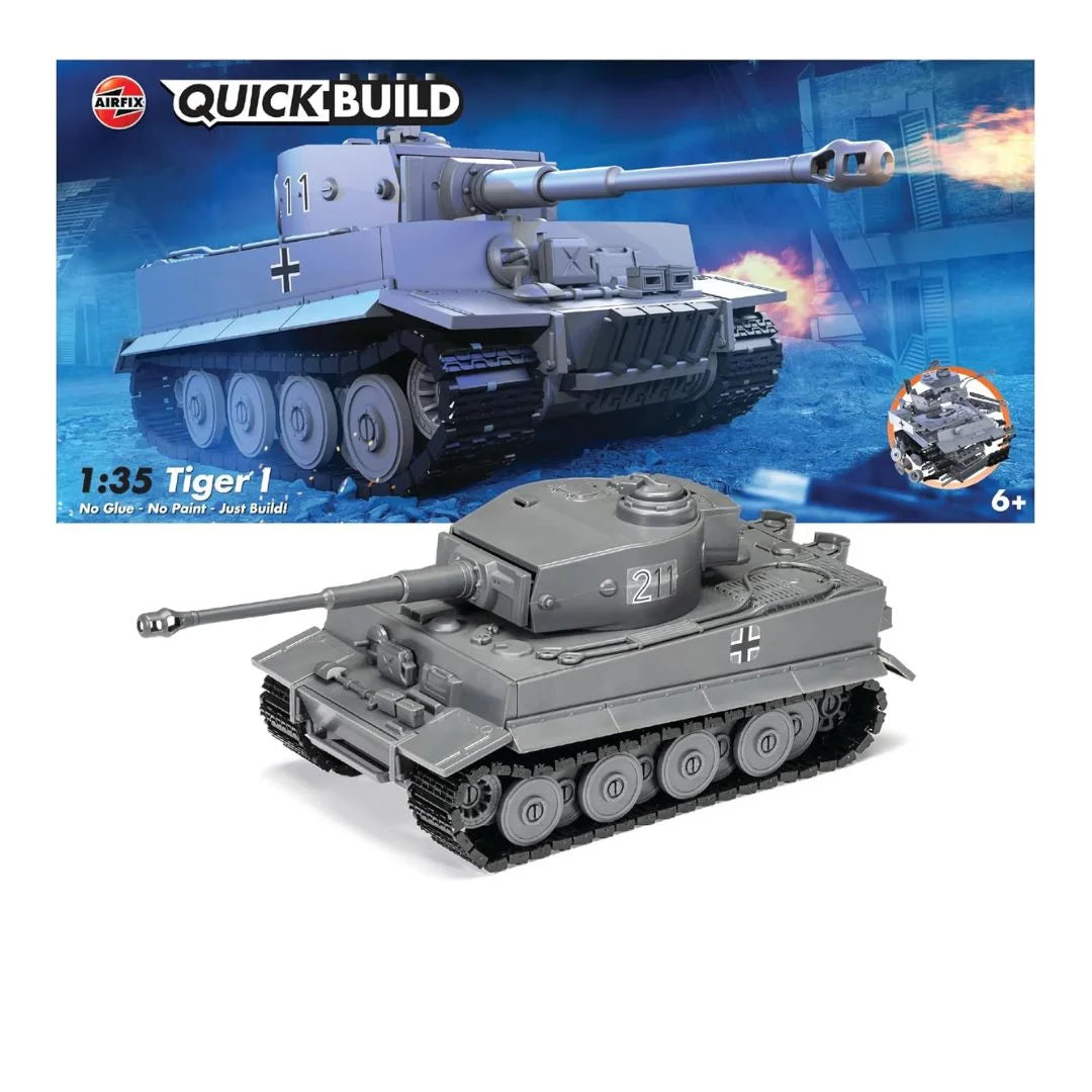 Airfix Quickbuild - Tiger I Tank - Product Image