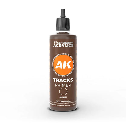 AK Interactive - 3rd Generation Acrylic Surface Primer 100ml - Tracks - Product Image
