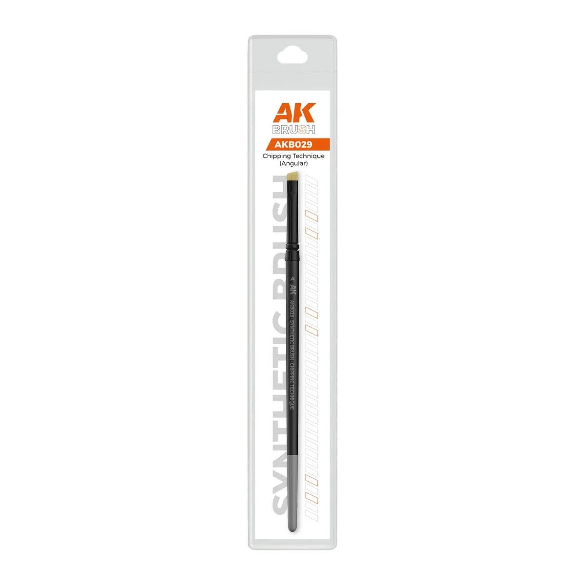 AK Interactive - Chipping Technique Brush (Angular) AKB029 - Product Image