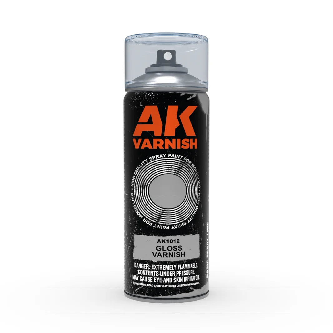 AK Interactive - Gloss Varnish Spray 400ml - Product Image