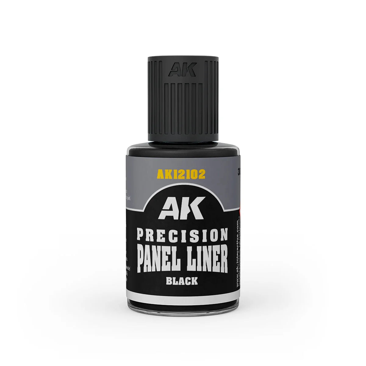 AK Interactive - Precision Panel Liner - Black - Product Image