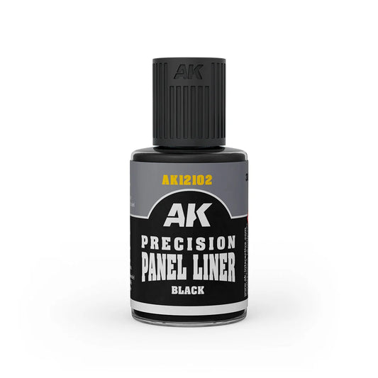 AK Interactive - Precision Panel Liner - Black - Product Image