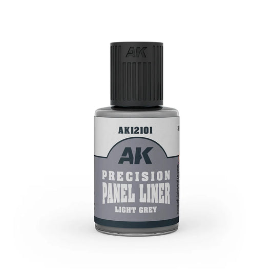 AK Interactive - Precision Panel Liner - Light Grey - Product Image