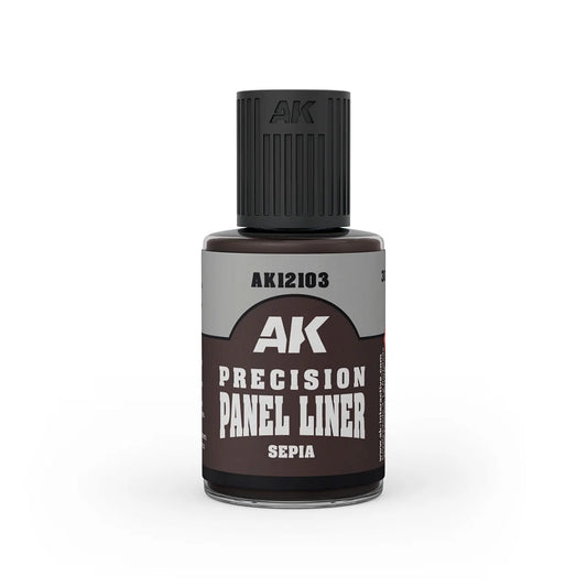 AK Interactive - Precision Panel Liner - Sepia - Product Image
