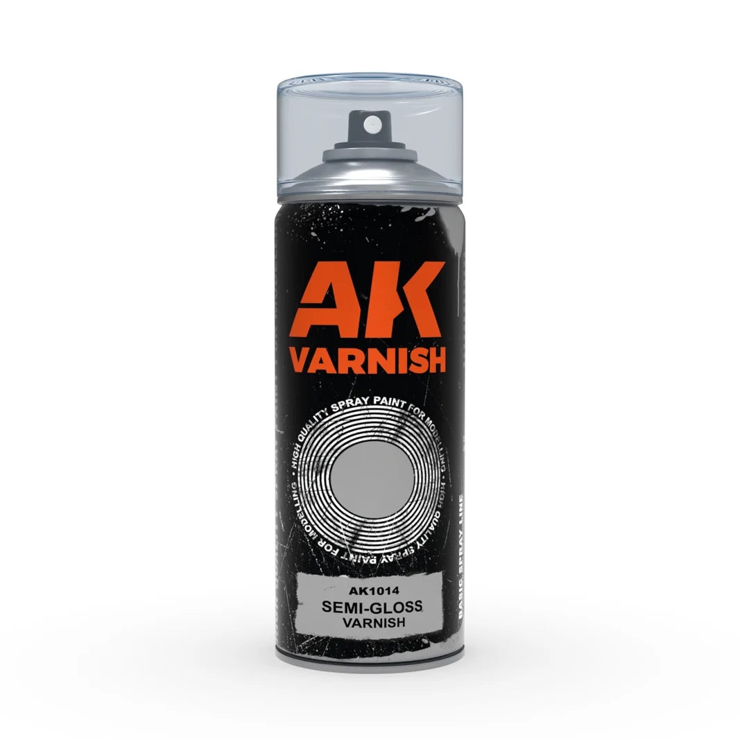 AK Interactive - Semi-Gloss Varnish Spray 400ml - Product Image