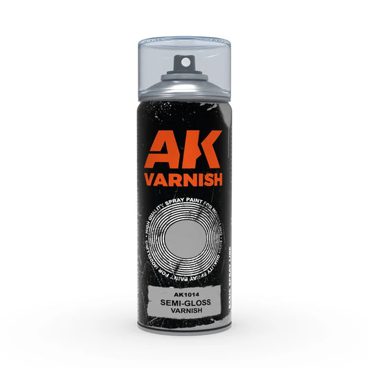 AK Interactive - Semi-Gloss Varnish Spray 400ml - Product Image