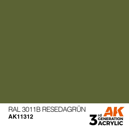 AK11312 - AFV Series - RAL 6011B Resedagrün AK716 - Product Image