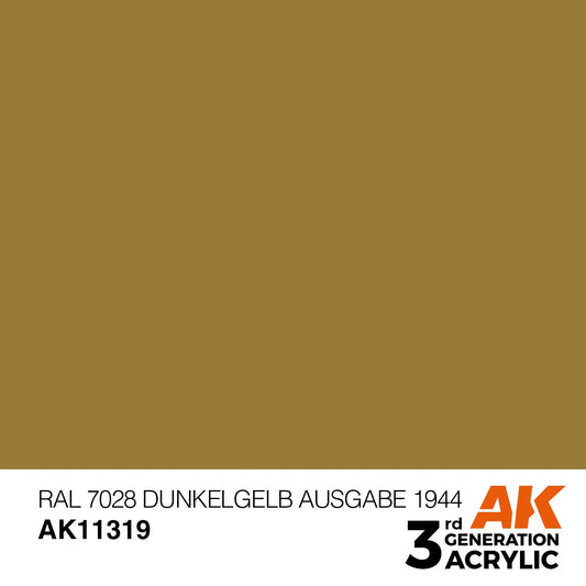 AK11319 - AFV Series - RAL 7028 Dunkelgelb Ausgabe 1944 - Product Image
