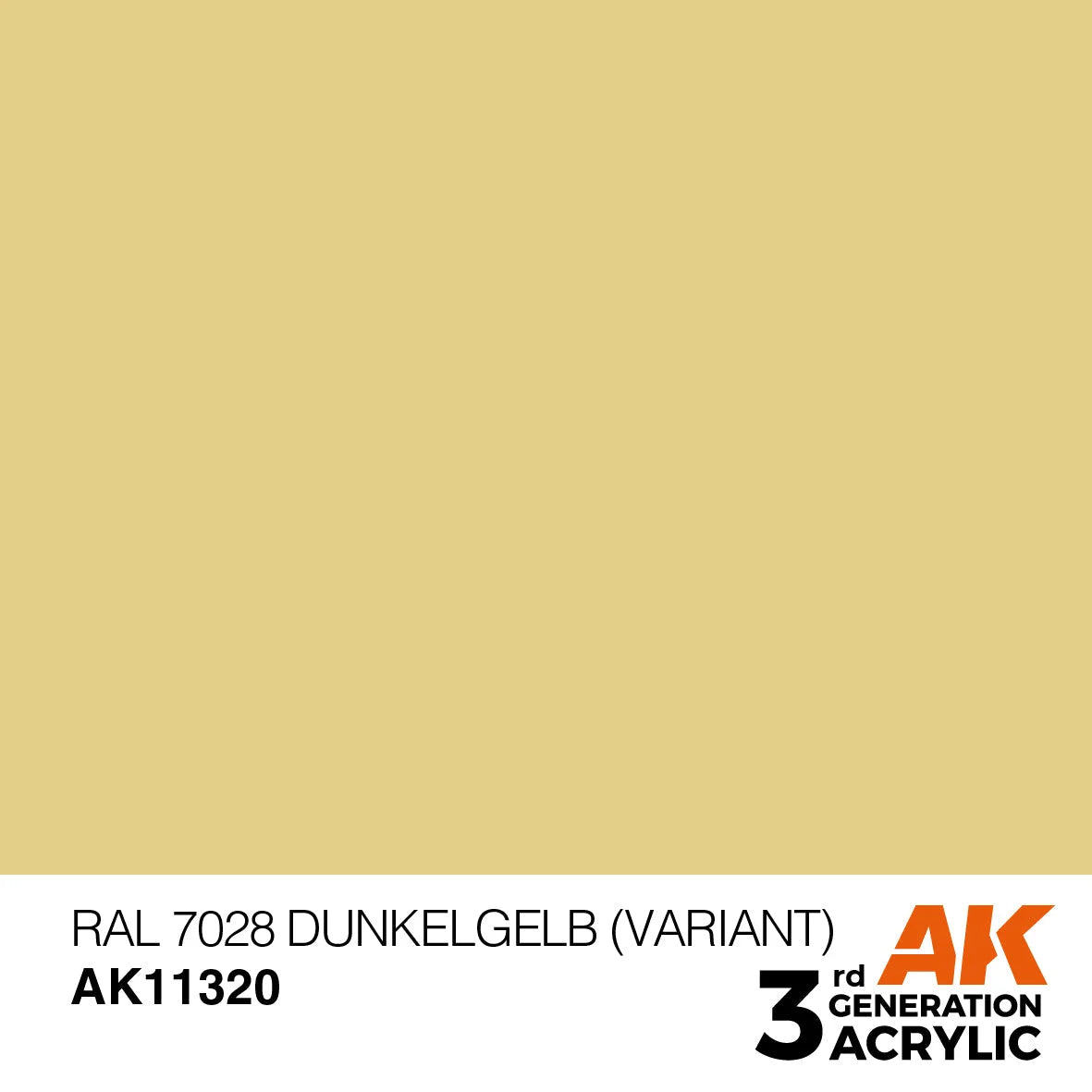 AK11320 - AFV Series - RAL 7028 Dunkelgelb (Variant) - Product Image