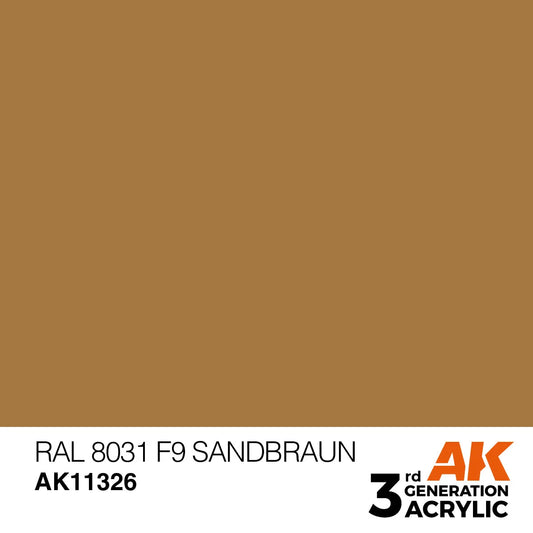 AK11326 - AFV Series - RAL 8031 F9 Sandbraun - Product Image