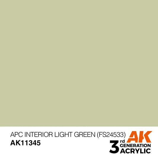 AK11345 - AFV Series - APC Interior Light Green - Product Image