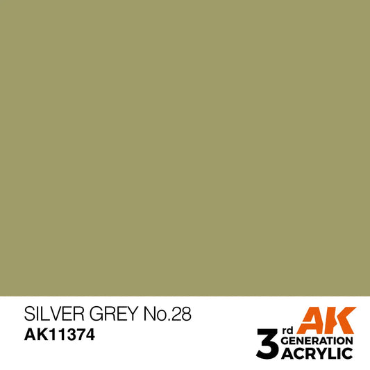 AK11374 - AFV Series - Silver Grey No.28 - Product Image