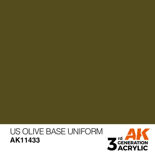AK11433 - Figure Series - US Olive Base Uniform - Product Image