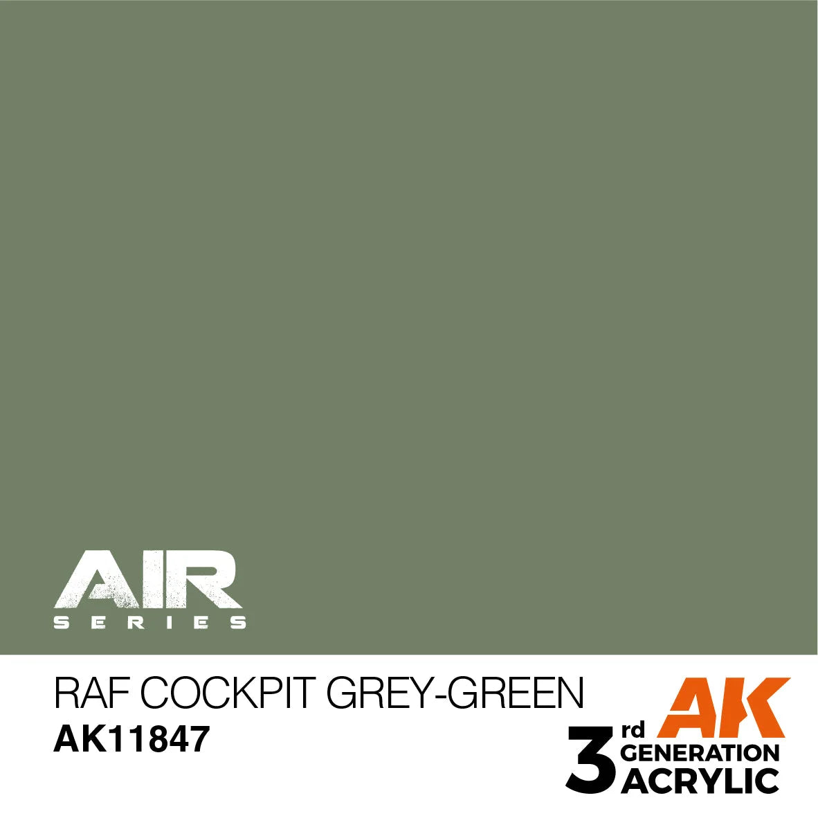 AK11847 - AIR Series - RAF Cockpit Grey-Green - Product Image
