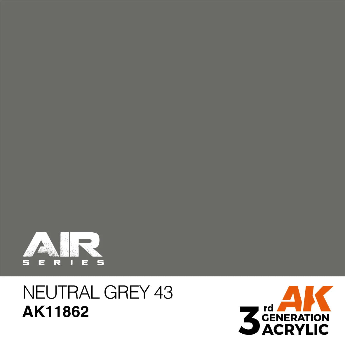 AK11862 - AIR Series - Neutral Grey 43 - Product Image