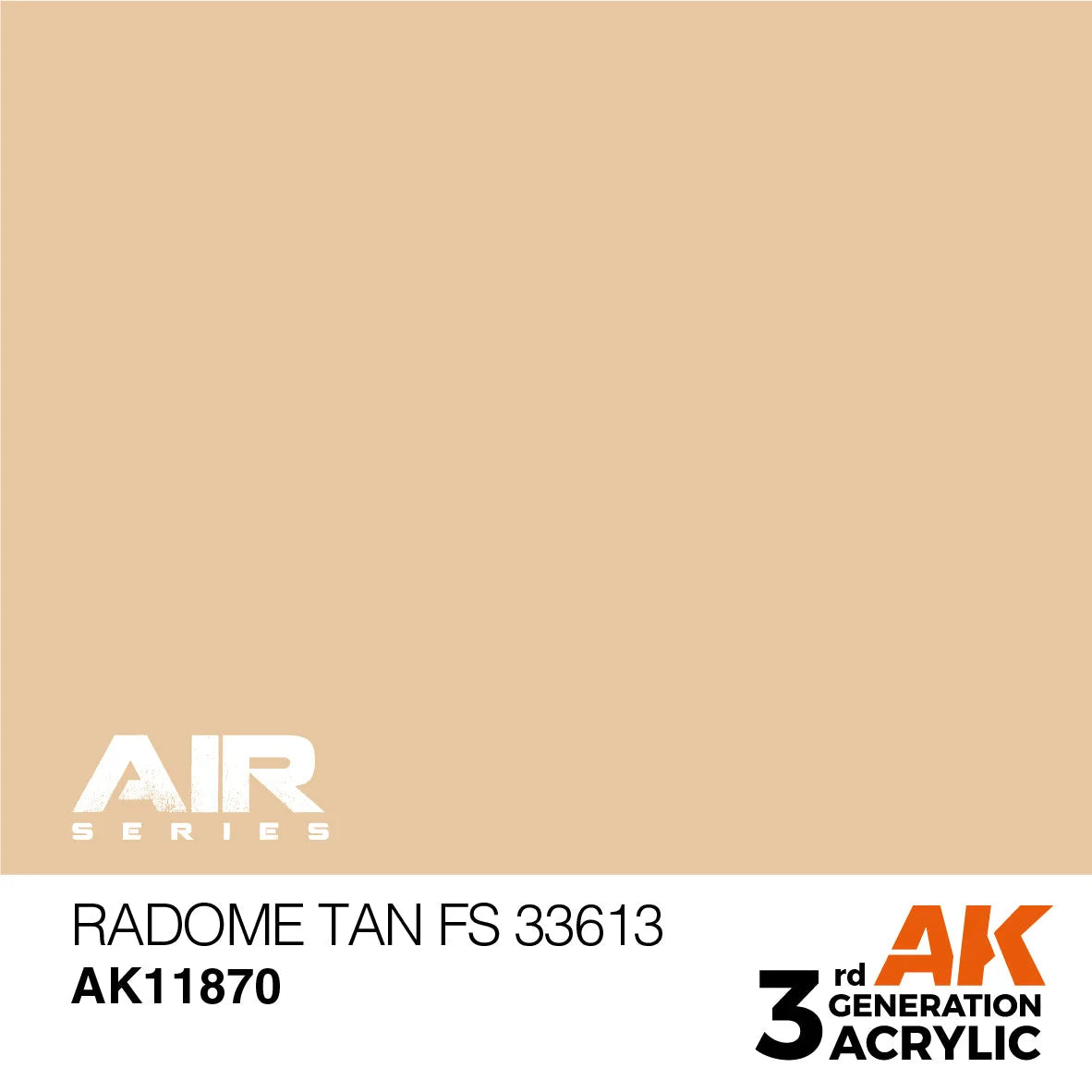 AK11870 - AIR Series - Radome Tan - Product Image