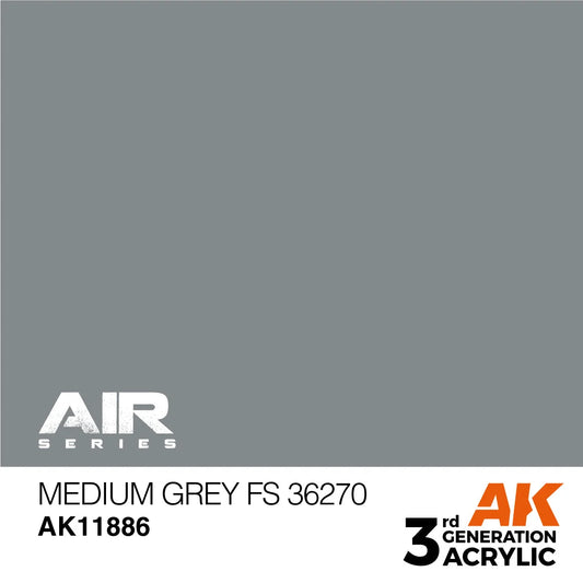 AK11886 - AIR Series - Medium Grey - Product Image