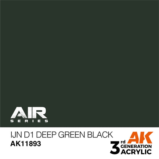 AK11893 - AIR Series - IJN D1 Deep Green Black - Product Image