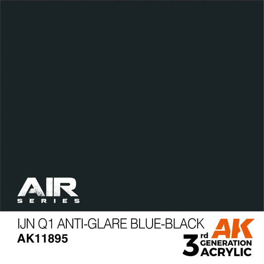 AK11895 - AIR Series - IJN Q1 Anti-Glare Blue-Black - Product Image