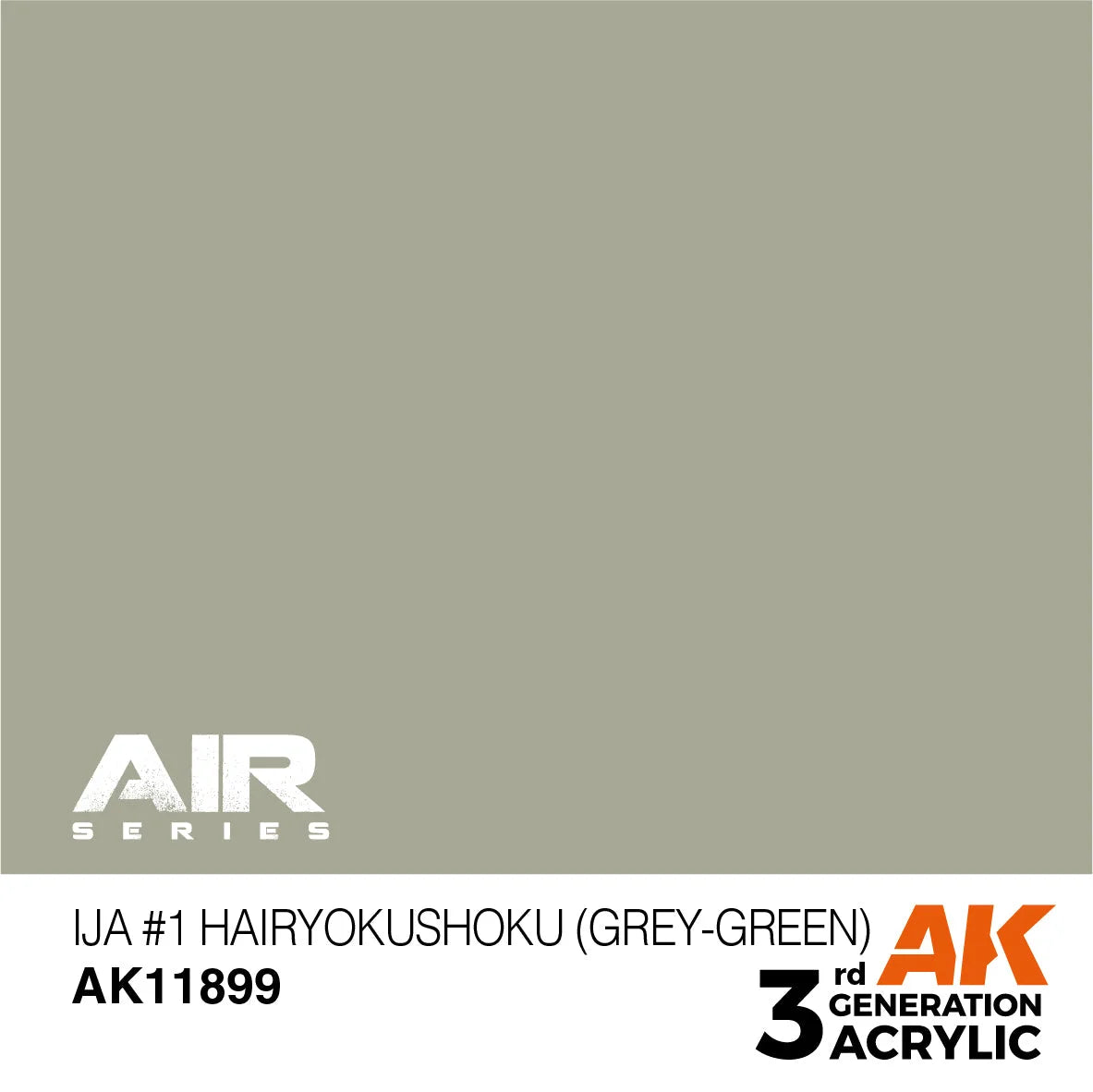 AK11899 - AIR Series - IJA #1 Hairyokushoku (Grey-Green) - Product Image