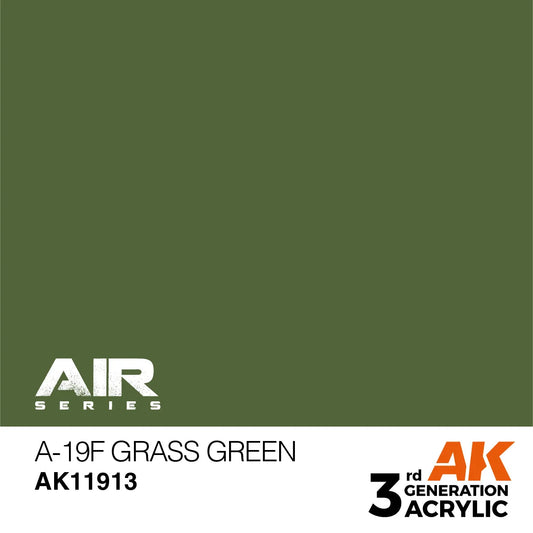 AK11913 - AIR Series - A-19f Grass Green - Product Image