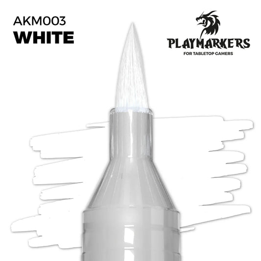 AKM003 - AK Playmarker - White - Product Image