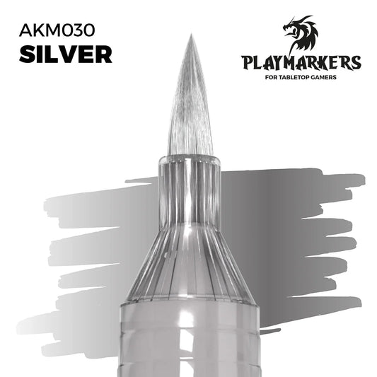 AKM030 - AK Playmarker - Silver - Product Image