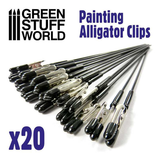Green Stuff World - Airbrush Clips x20