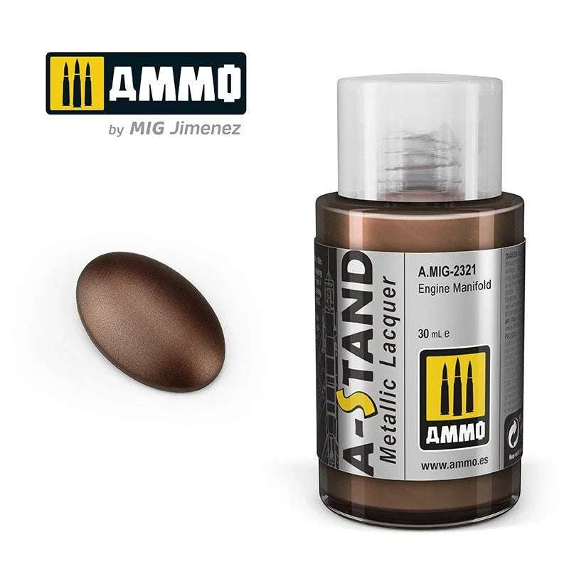 Ammo by MIG - A-Stand 2321 Engine Manifold 30ml - Product Image