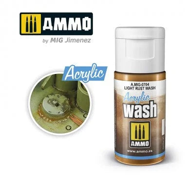 Ammo by MIG Acrylic Wash 0704 Light Rust Wash - Product Image