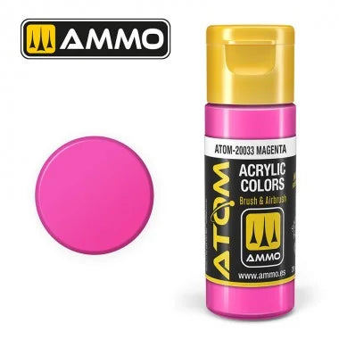 Ammo by MIG ATOM Paint - ATOM-20033 Magenta - Product Image