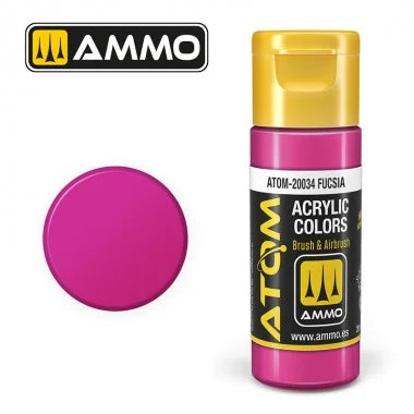 Ammo by MIG ATOM Paint - ATOM-20034 Fucsia - Product Image