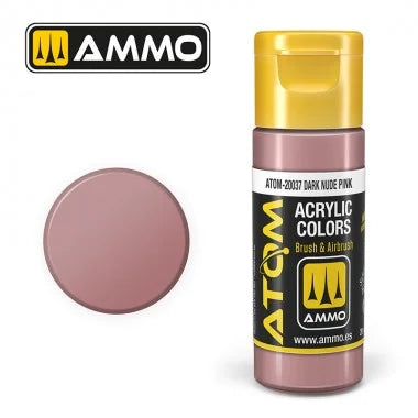 Ammo by MIG ATOM Paint - ATOM-20037 Dark Nude Pink - Product Image