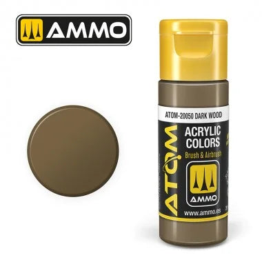 Ammo by MIG ATOM Paint - ATOM-20050 Dark Wood - Product Image