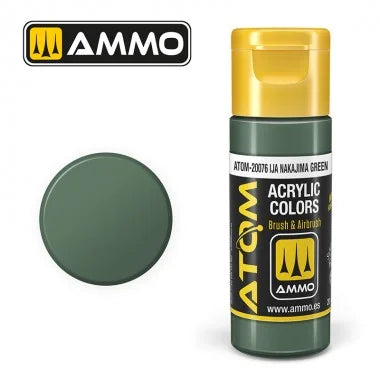 Ammo by MIG ATOM Paint - ATOM-20076 IJA Nakajima Green - Product Image