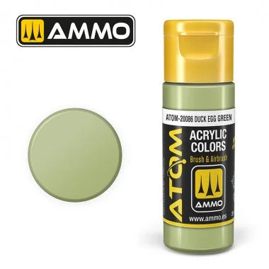 Ammo by MIG ATOM Paint - ATOM-20086 Duck Egg Green - Product Image