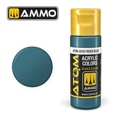 Ammo by MIG ATOM Paint - ATOM-20105 French Blue - Product Image