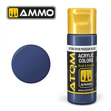 Ammo by MIG ATOM Paint - ATOM-20108 Prussian Blue - Product Image