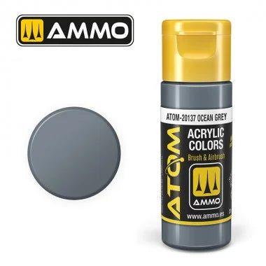 Ammo by MIG ATOM Paint - ATOM-20137 Ocean Grey - Product Image