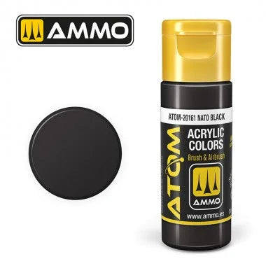 Ammo by MIG ATOM Paint - ATOM-20161 Nato Black - Product Image