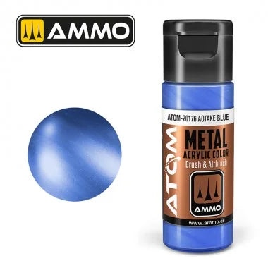 Ammo by MIG ATOM Paint - ATOM-20176 Aotake Blue - Product Image