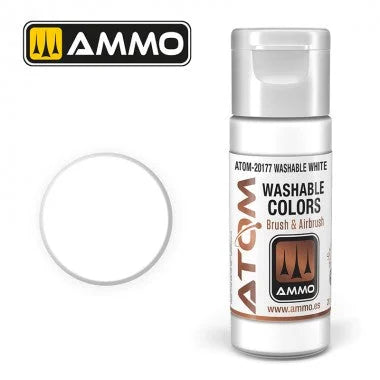 Ammo by MIG ATOM Paint - ATOM-20177 Washable White - Product Image