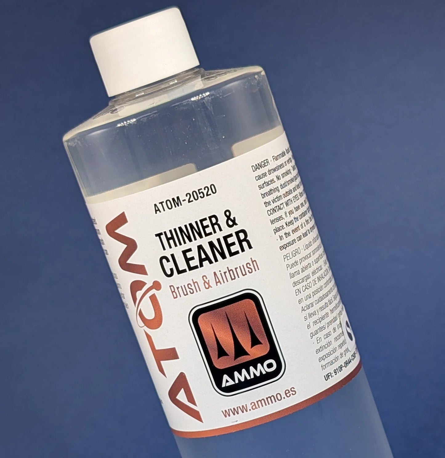 Ammo by MIG - ATOM Thinner and Cleaner 400ml - Product Image